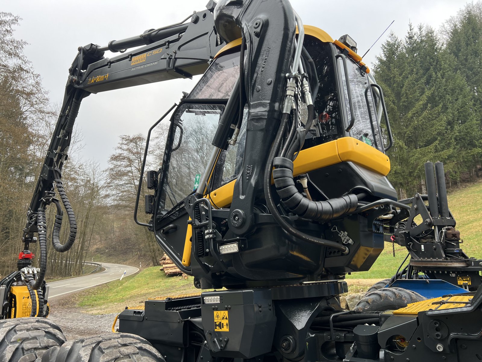 Holzvollernter Türe ait Ponsse Scorpion King, Gebrauchtmaschine içinde Windberg (resim 29)