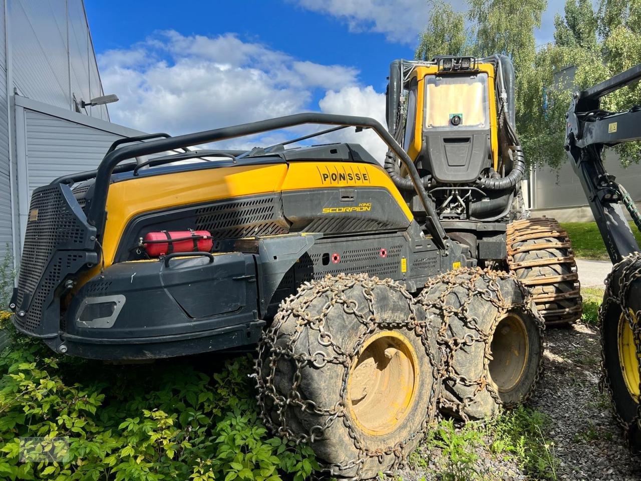 Holzvollernter Türe ait Ponsse Scorpion King, Gebrauchtmaschine içinde Pragsdorf (resim 16)