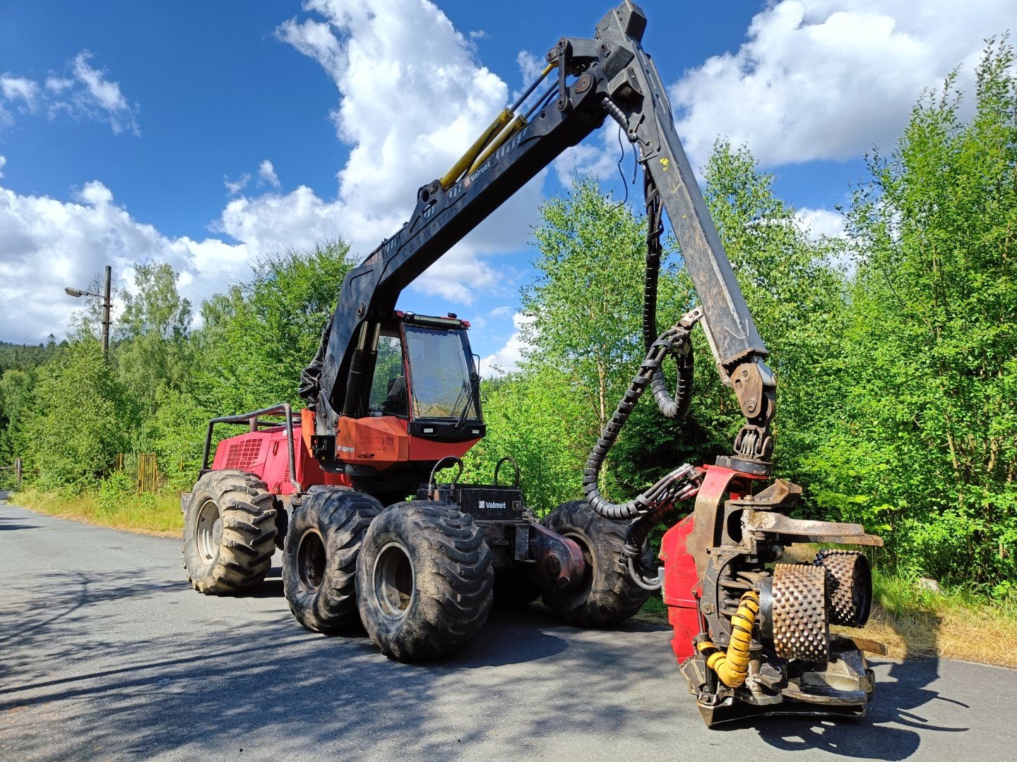 Holzvollernter van het type Valmet 941, Gebrauchtmaschine in Stankov (Foto 1)