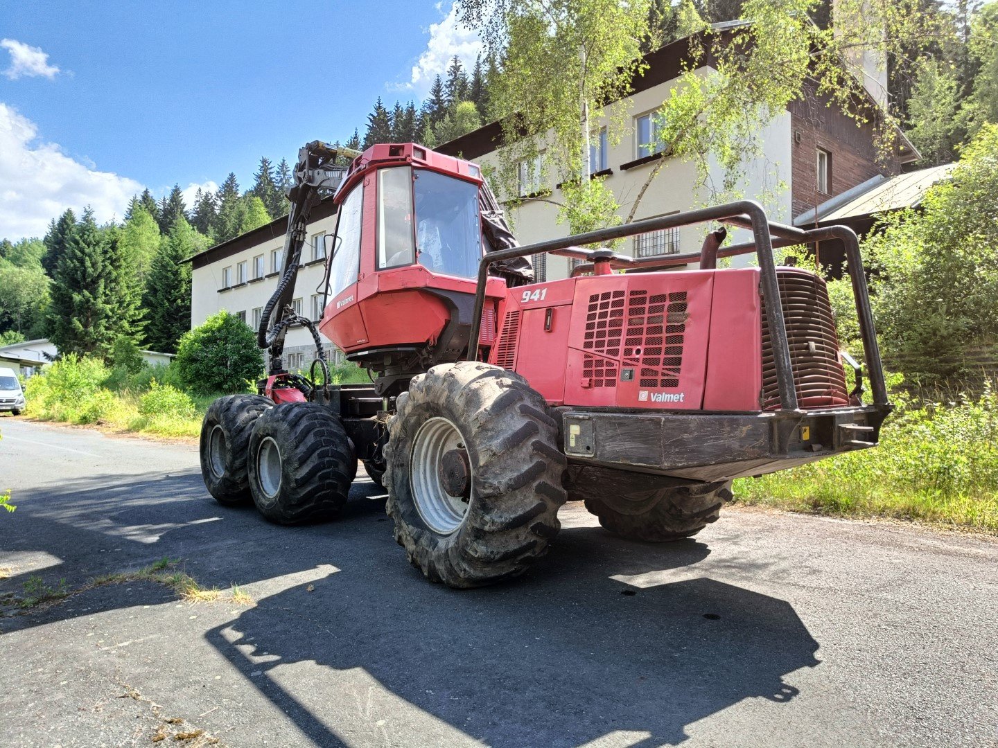 Holzvollernter typu Valmet 941, Gebrauchtmaschine w Stankov (Zdjęcie 3)