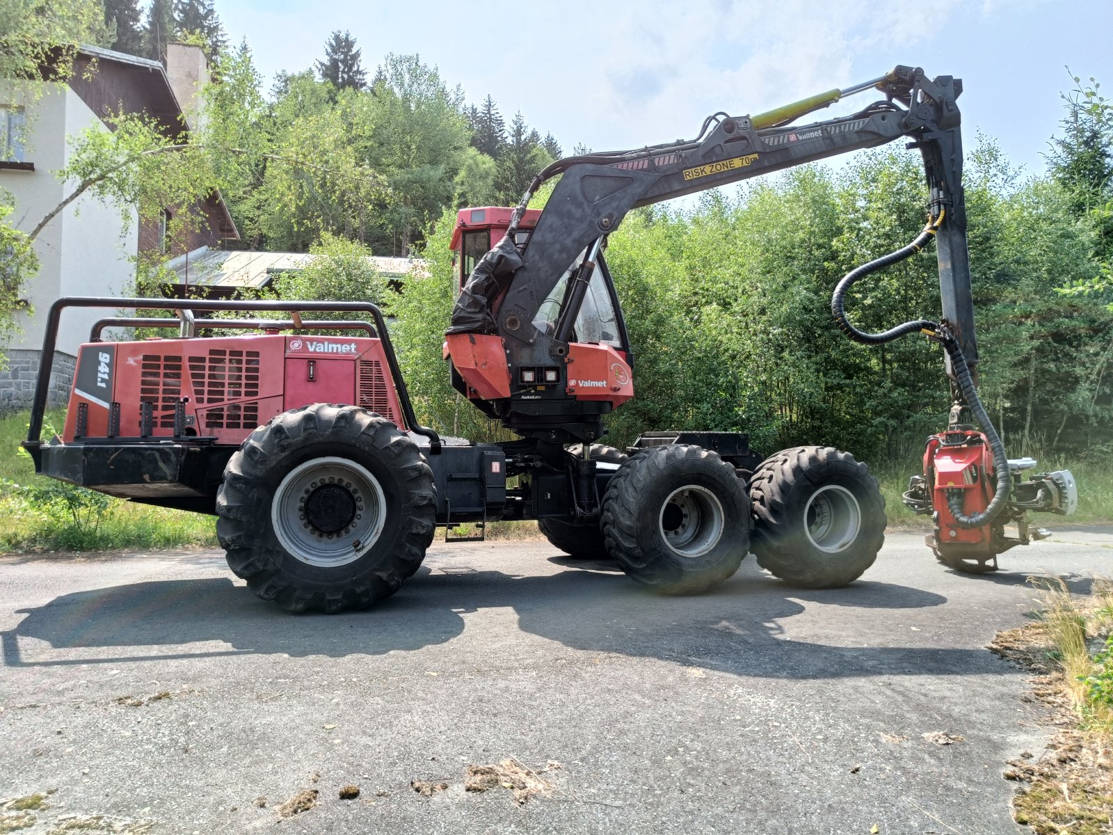 Holzvollernter типа Valmet 941.1, Gebrauchtmaschine в Stankov (Фотография 5)