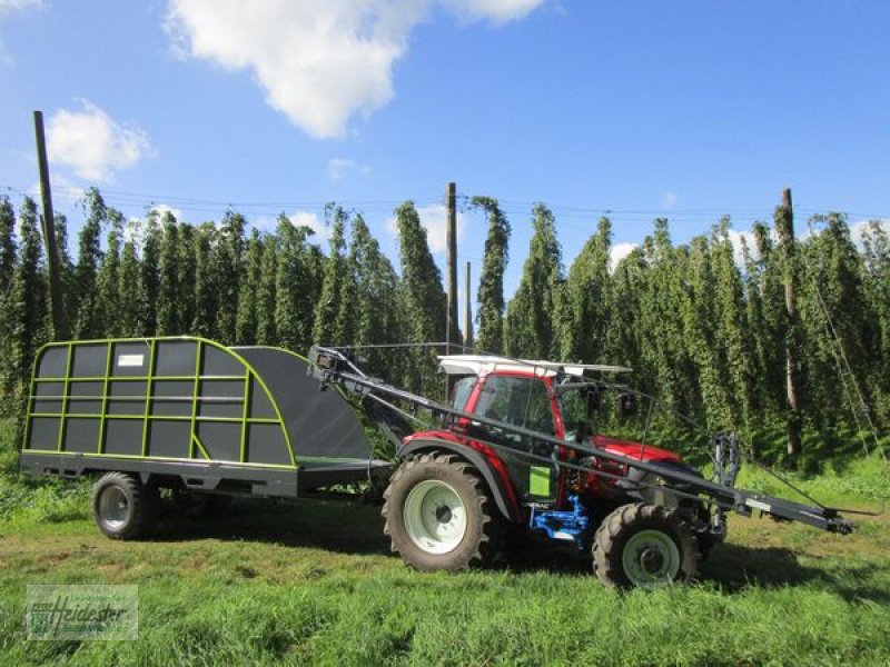 Hopfentraktor del tipo Heidester Hopfen Abreißgerät & Ladewagen, Neumaschine en Wildenberg (Imagen 1)