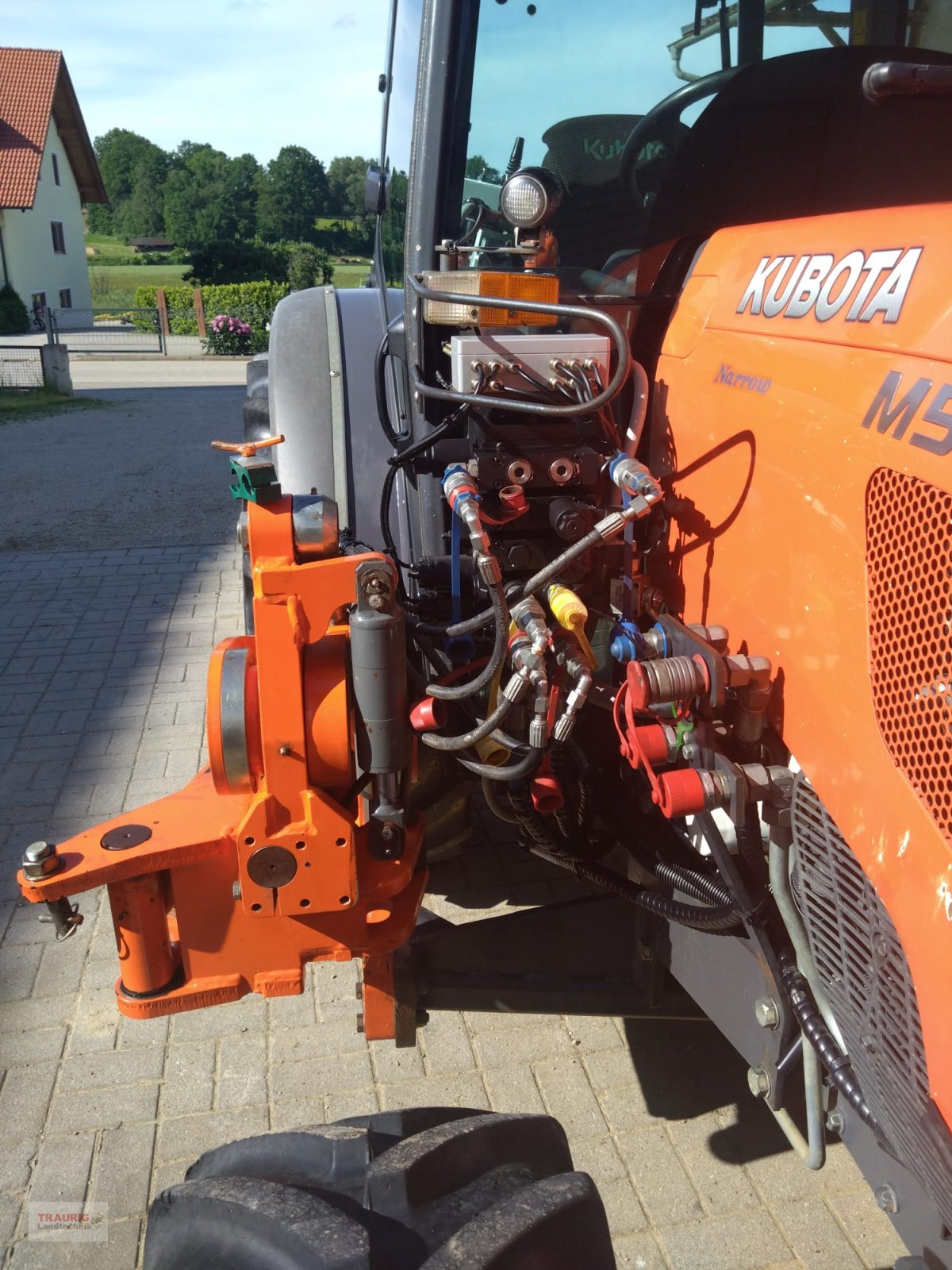 Hopfentraktor van het type Kubota M 5091N Hopfen, Gebrauchtmaschine in Mainburg/Wambach (Foto 6)