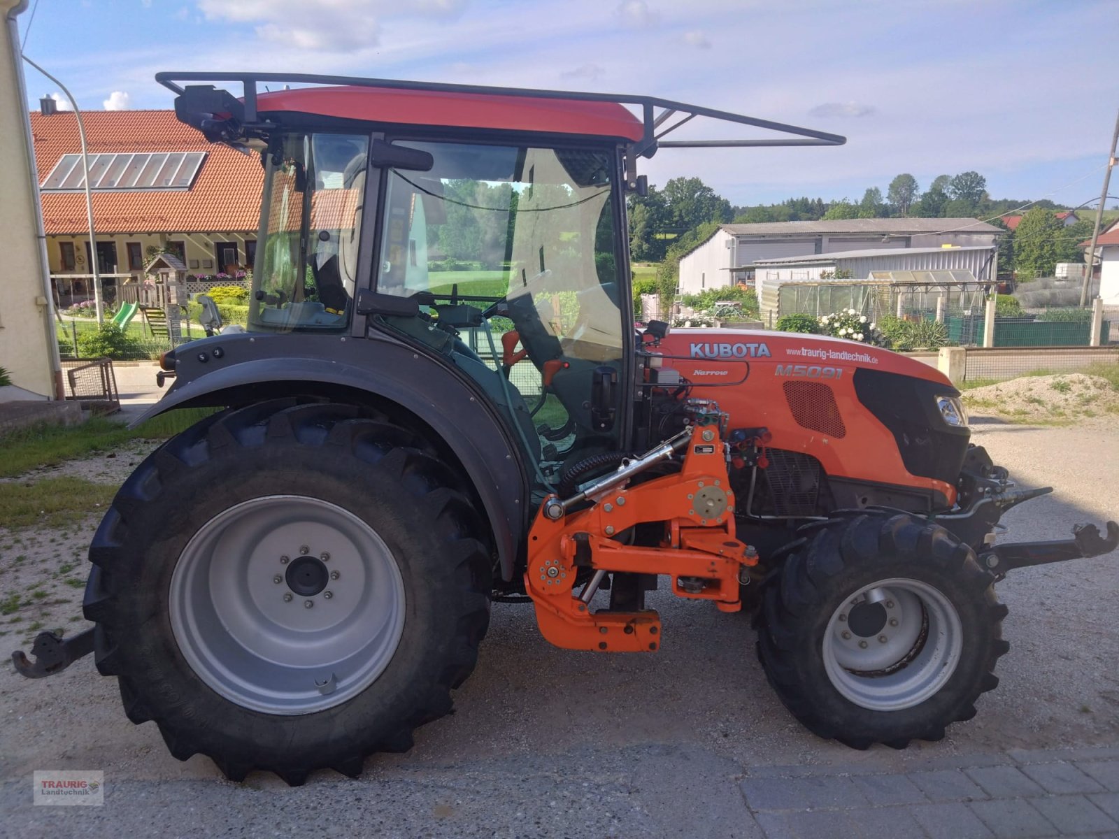 Hopfentraktor van het type Kubota M 5091N Hopfen, Gebrauchtmaschine in Mainburg/Wambach (Foto 7)