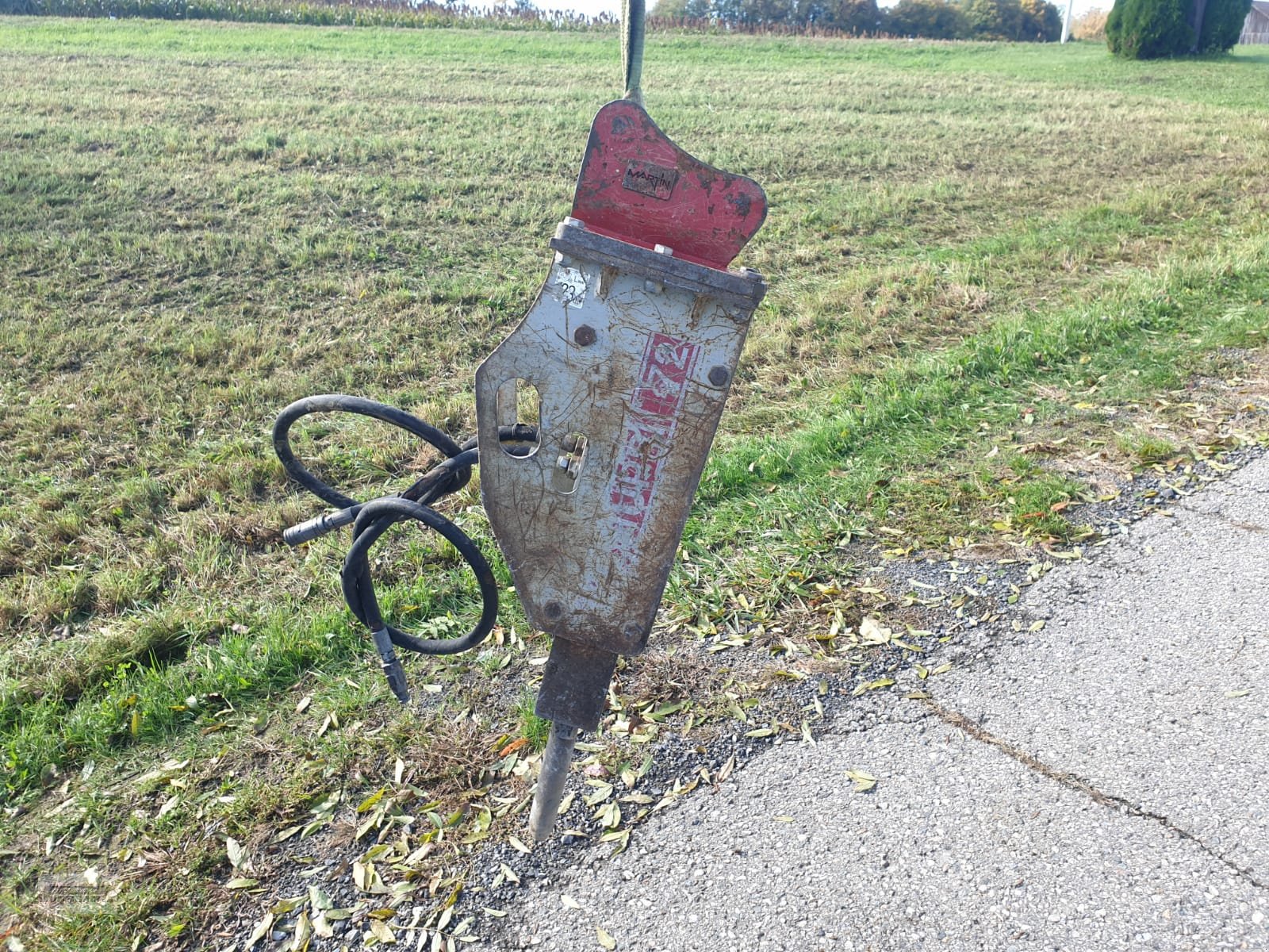 Hydraulikhammer tip HUPPI 72, Gebrauchtmaschine in Deutsch - Goritz (Poză 1)