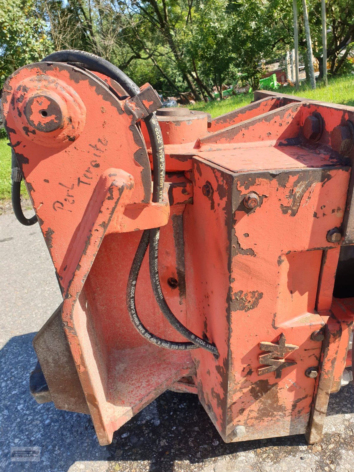 Hydraulikhammer van het type Wimmer W550 mit Baumaschinentechnik SW2, Gebrauchtmaschine in Deutsch - Goritz (Foto 3)