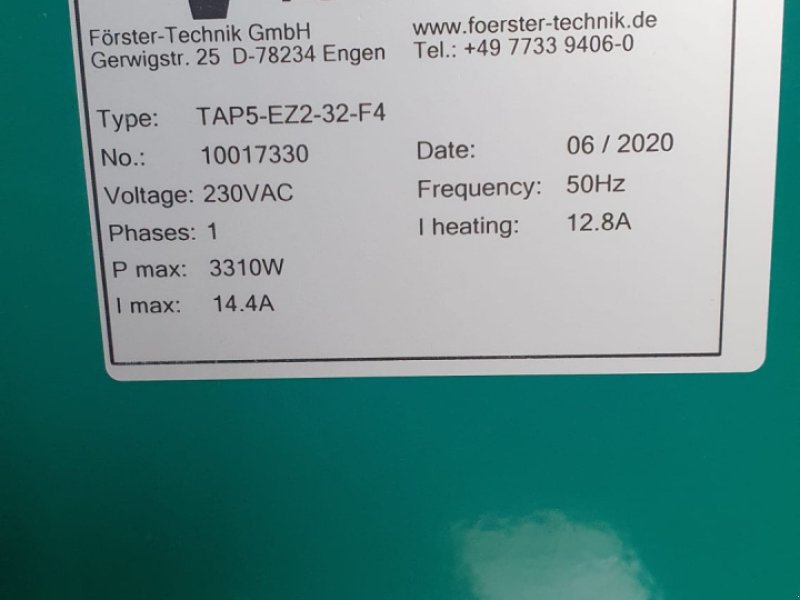 Kälbertränkeautomat типа Förster TAP5-EZ2_32-F4, Gebrauchtmaschine в Edling (Фотография 1)