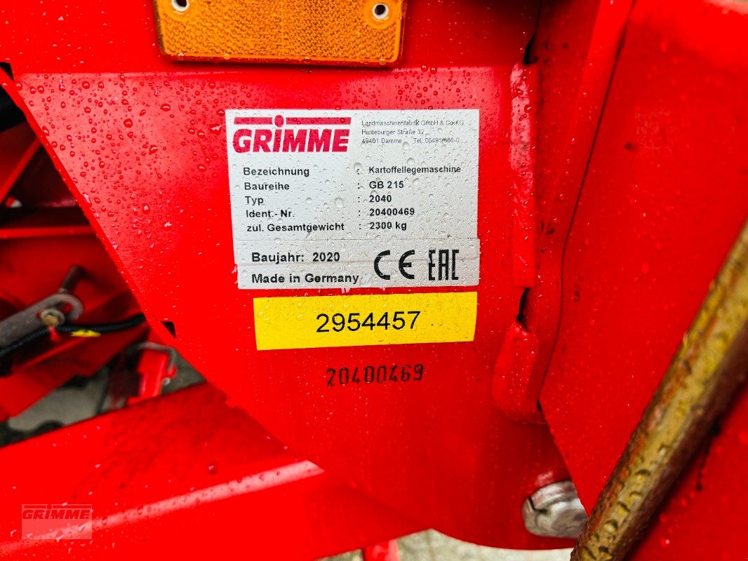 Kartoffellegemaschine za tip Grimme GB-215, Gebrauchtmaschine u Rødkærsbro (Slika 12)