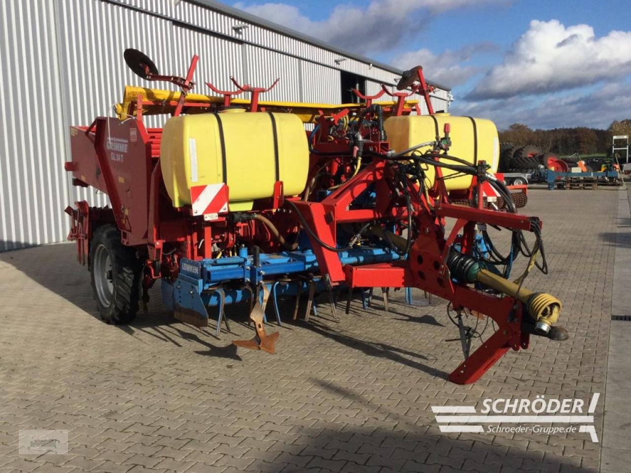 Kartoffellegemaschine του τύπου Grimme GL 34 T + LEMKEN ZIRKON 10/300, Gebrauchtmaschine σε Holdorf (Φωτογραφία 1)