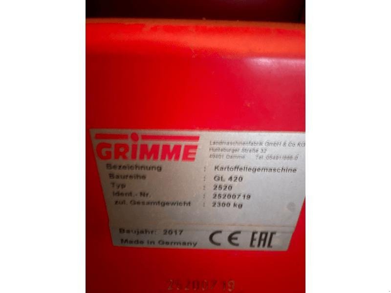 Kartoffellegemaschine tip Grimme GL420 COMBI, Gebrauchtmaschine in Richebourg (Poză 4)