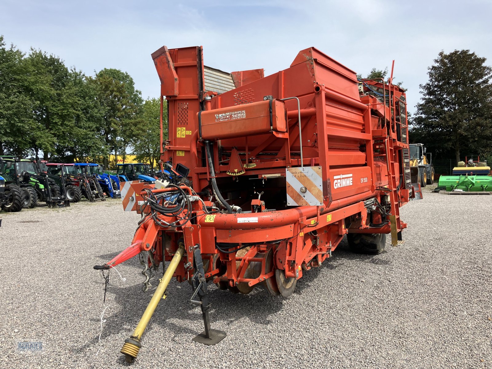 Kartoffelroder Türe ait Grimme DR 1500 RS, Gebrauchtmaschine içinde Salching bei Straubing (resim 1)