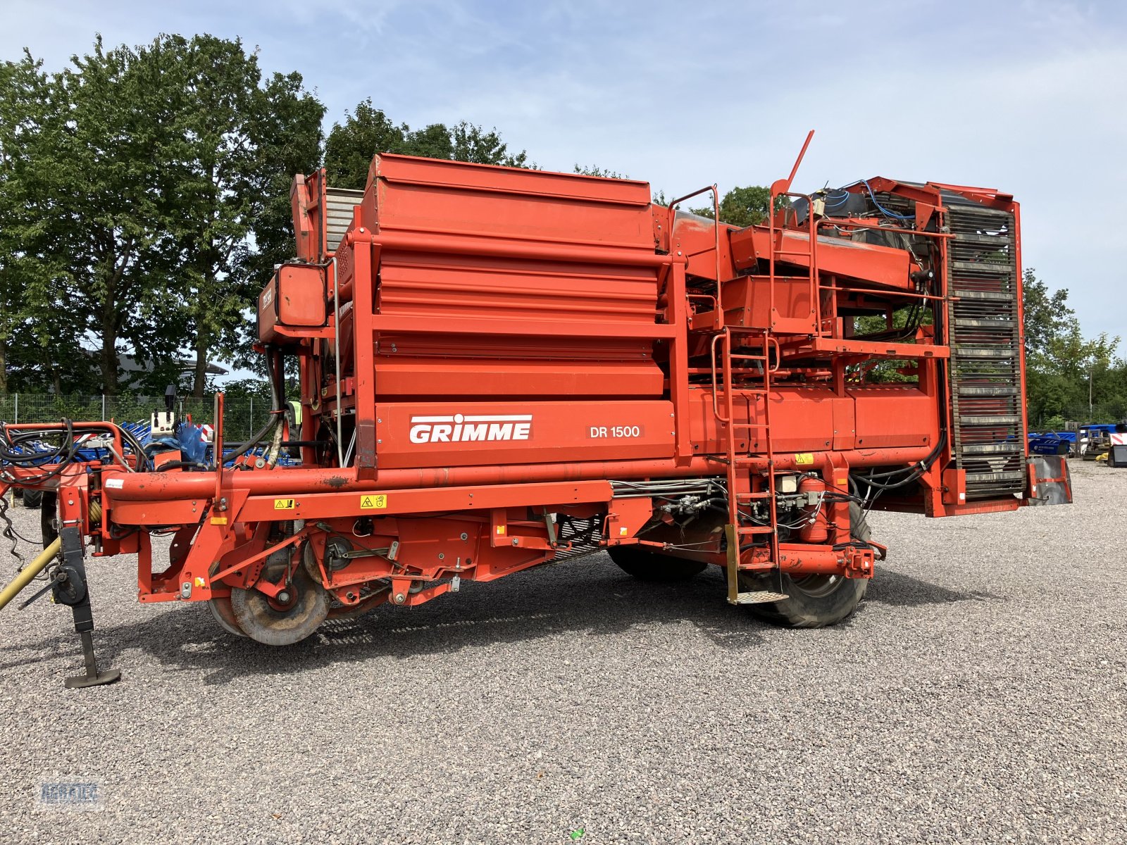 Kartoffelroder van het type Grimme DR 1500 RS, Gebrauchtmaschine in Salching bei Straubing (Foto 3)