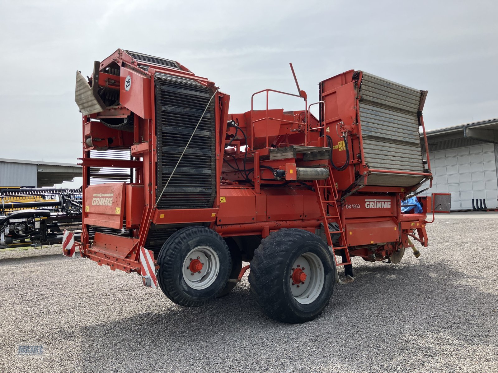 Kartoffelroder Türe ait Grimme DR 1500 RS, Gebrauchtmaschine içinde Salching bei Straubing (resim 9)