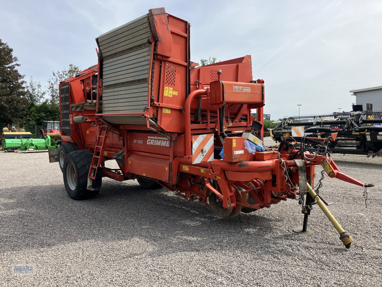 Kartoffelroder van het type Grimme DR 1500 RS, Gebrauchtmaschine in Salching bei Straubing (Foto 10)