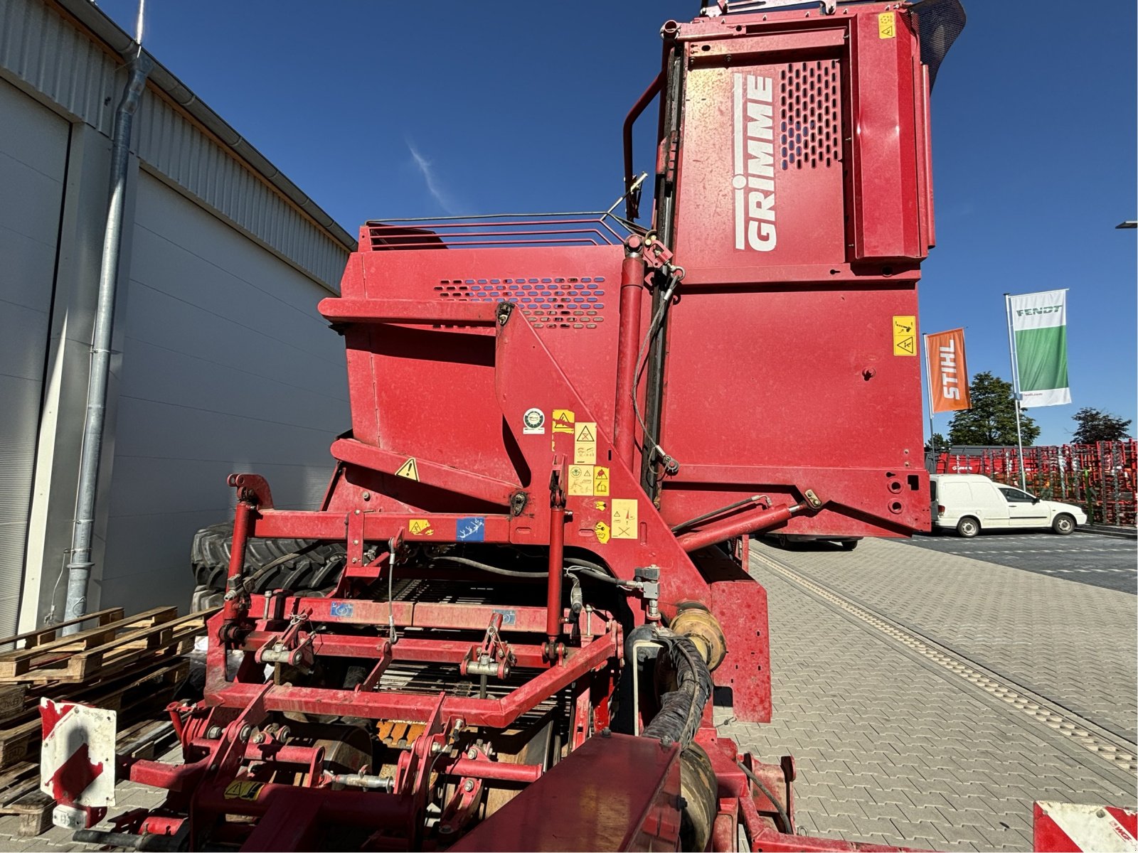 Kartoffelroder des Typs Grimme Kartoffelroder 150-60, Gebrauchtmaschine in Bad Oldesloe (Bild 2)