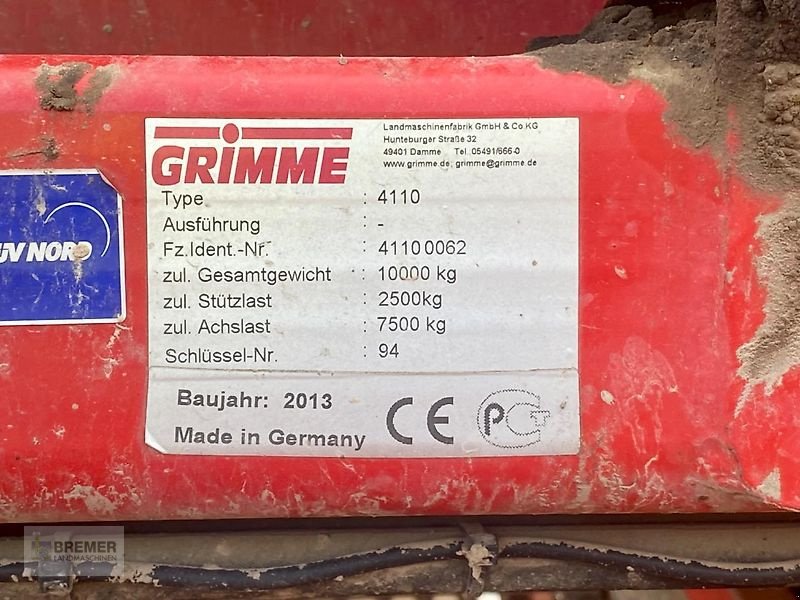 Kartoffelroder del tipo Grimme SE 260 UB, erst 480 ha gerodet, Gebrauchtmaschine In Asendorf (Immagine 10)