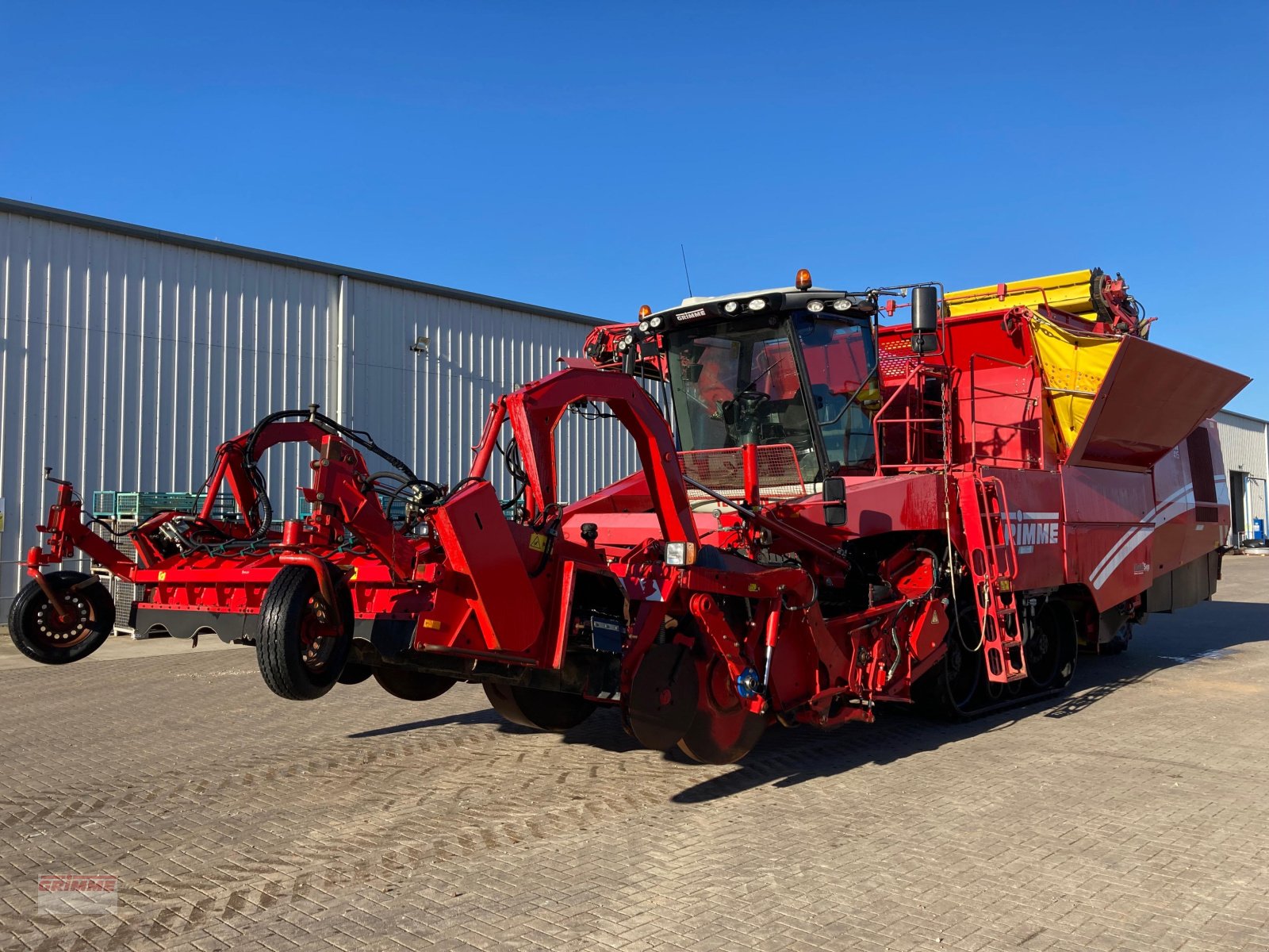 Kartoffelroder van het type Grimme TECTRON 415 4 Row Self-Propelled Potato Harvester, Gebrauchtmaschine in Boston (Foto 2)