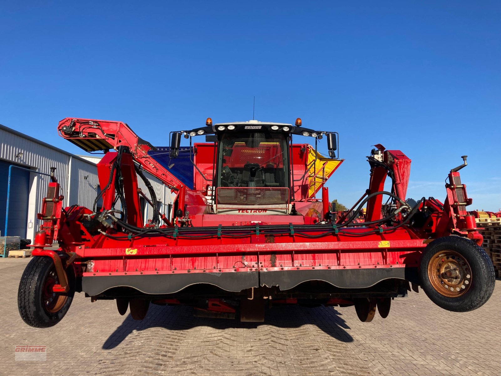 Kartoffelroder typu Grimme TECTRON 415 4 Row Self-Propelled Potato Harvester, Gebrauchtmaschine w Boston (Zdjęcie 4)