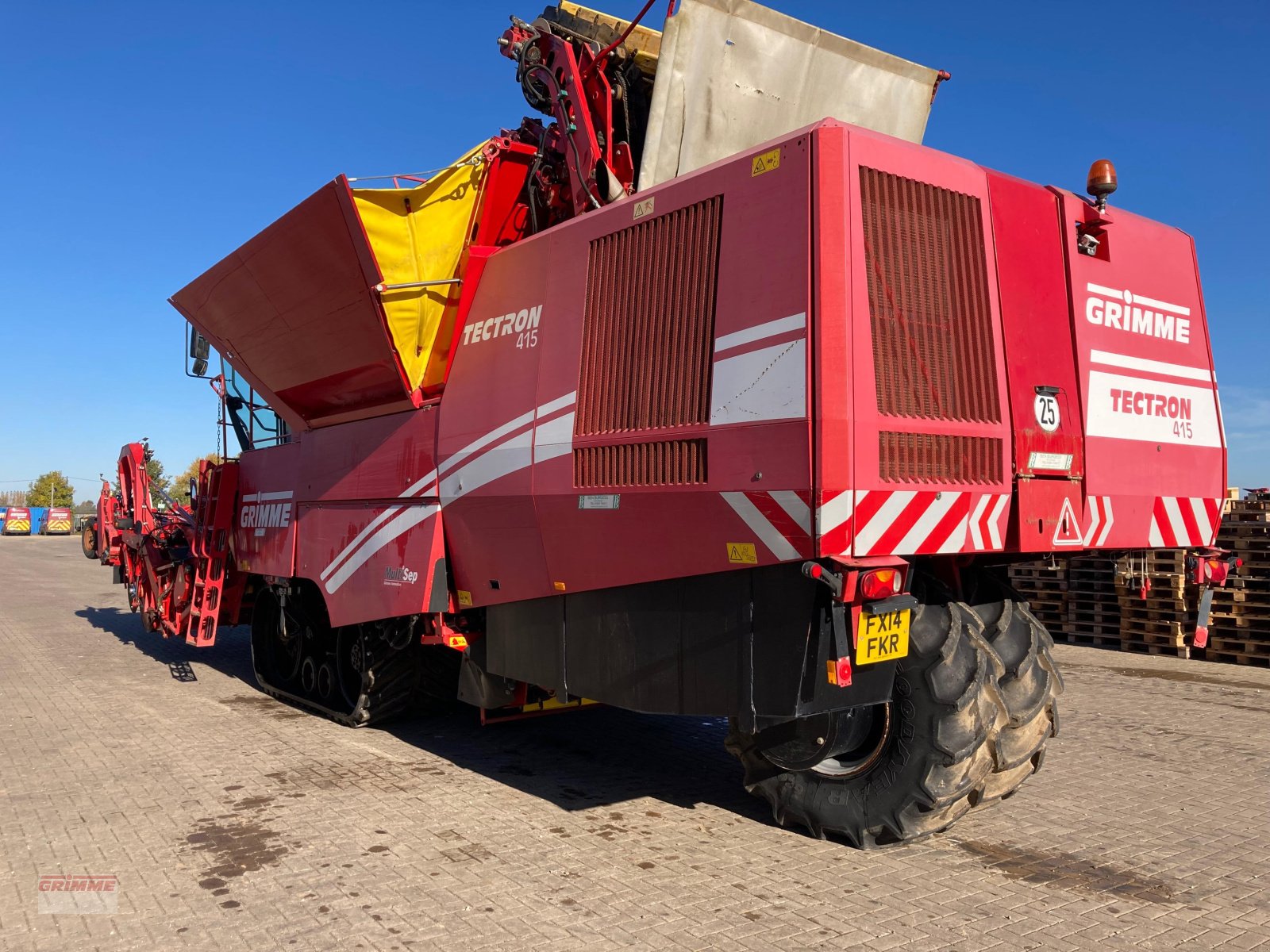 Kartoffelroder za tip Grimme TECTRON 415 4 Row Self-Propelled Potato Harvester, Gebrauchtmaschine u Boston (Slika 5)