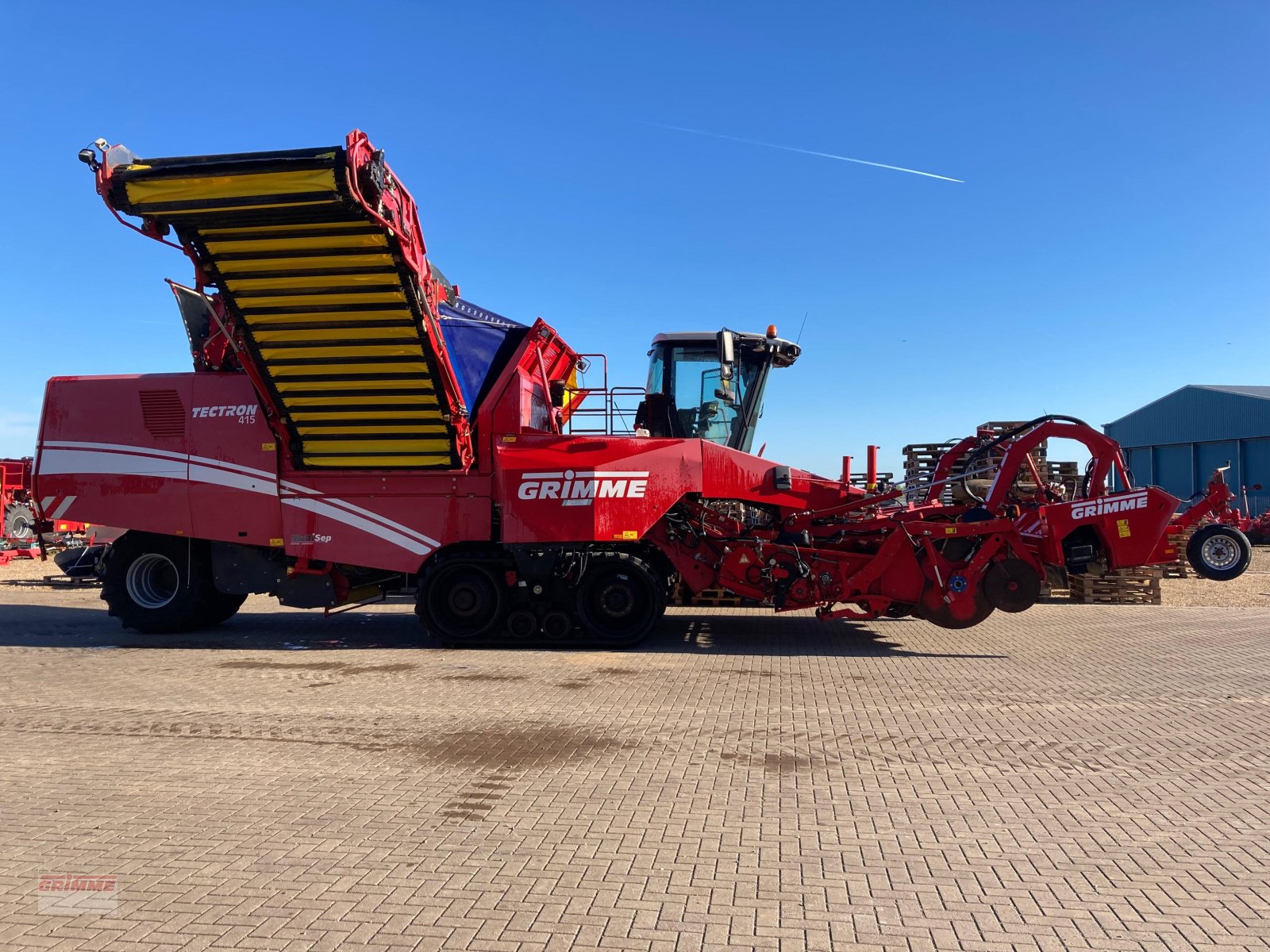 Kartoffelroder za tip Grimme TECTRON 415 4 Row Self-Propelled Potato Harvester, Gebrauchtmaschine u Boston (Slika 8)