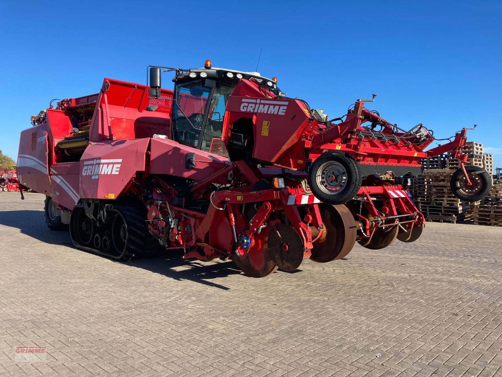 Kartoffelroder Türe ait Grimme TECTRON 415 4 Row Self-Propelled Potato Harvester, Gebrauchtmaschine içinde Boston (resim 10)