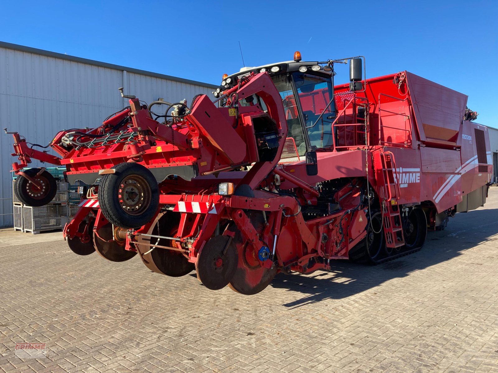 Kartoffelroder za tip Grimme TECTRON 415 4 Row Self-Propelled Potato Harvester, Gebrauchtmaschine u Boston (Slika 11)