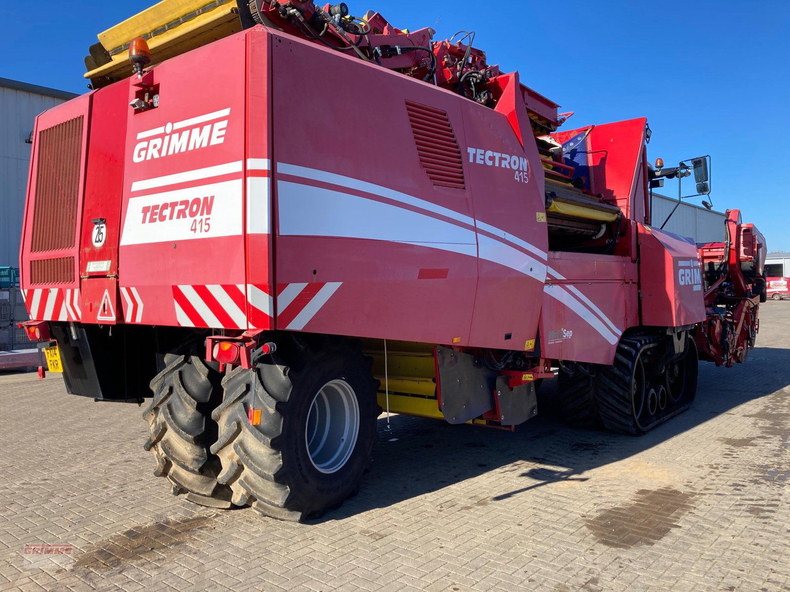 Kartoffelroder Türe ait Grimme TECTRON 415 4 Row Self-Propelled Potato Harvester, Gebrauchtmaschine içinde Boston (resim 13)