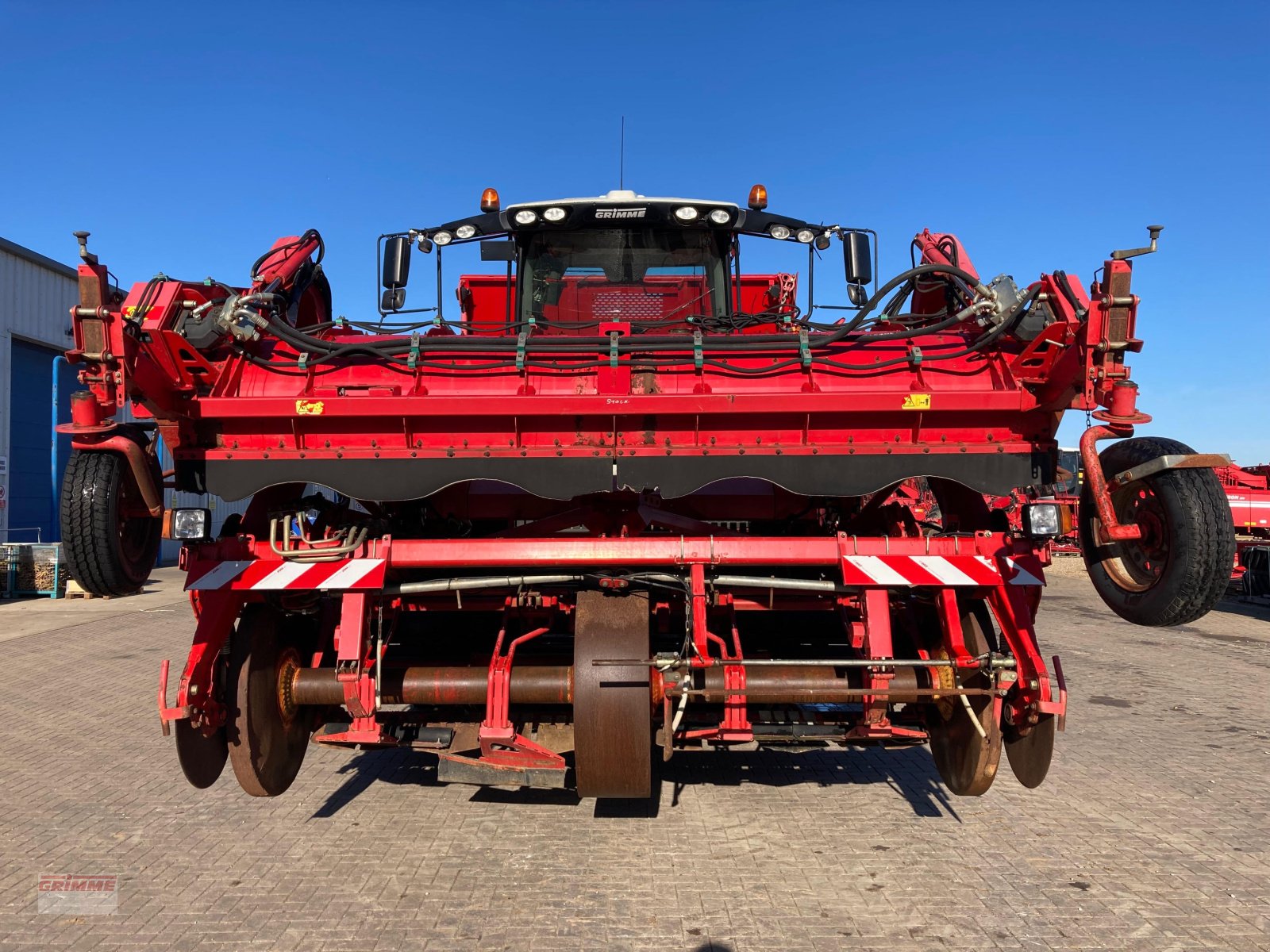 Kartoffelroder van het type Grimme TECTRON 415 4 Row Self-Propelled Potato Harvester, Gebrauchtmaschine in Boston (Foto 14)