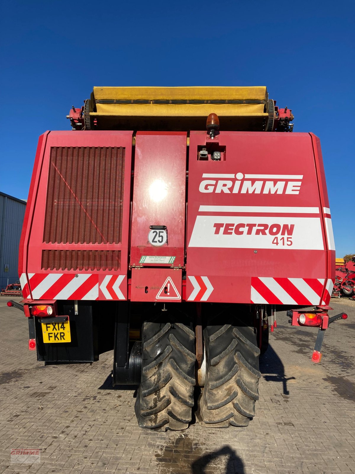 Kartoffelroder typu Grimme TECTRON 415 4 Row Self-Propelled Potato Harvester, Gebrauchtmaschine w Boston (Zdjęcie 15)