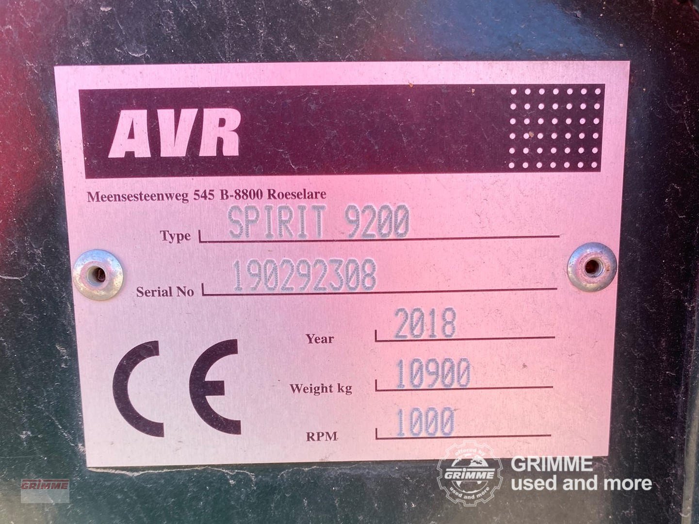 Kartoffelvollernter typu AVR AVR SPIRIT 9200, Gebrauchtmaschine v Höganäs (Obrázek 27)