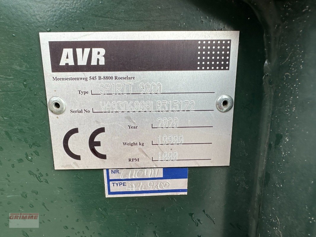 Kartoffelvollernter του τύπου AVR AVR SPIRIT 9200, Gebrauchtmaschine σε Rødkærsbro (Φωτογραφία 19)