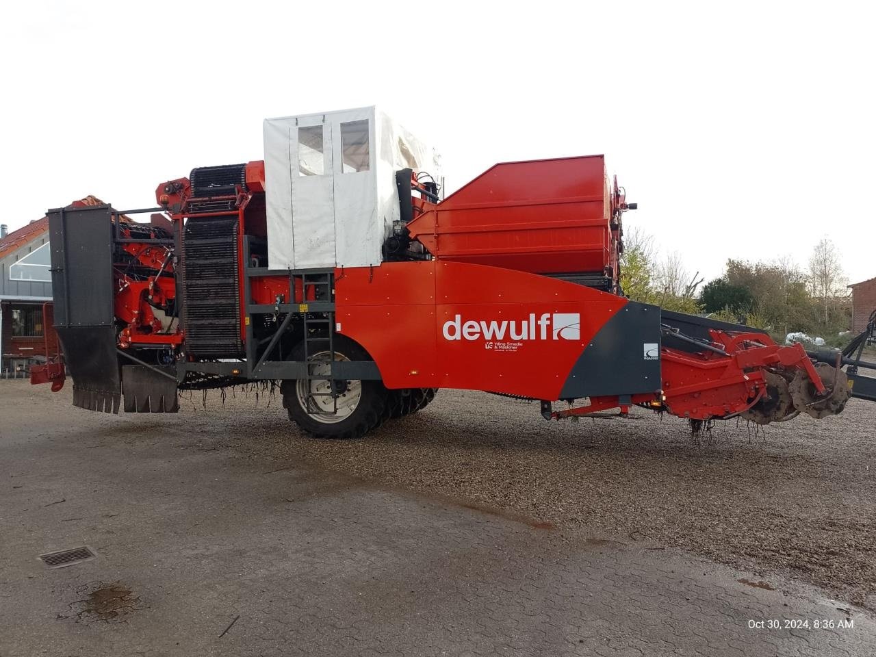 Kartoffelvollernter del tipo Dewulf RQA2060, Gebrauchtmaschine en Bording (Imagen 4)