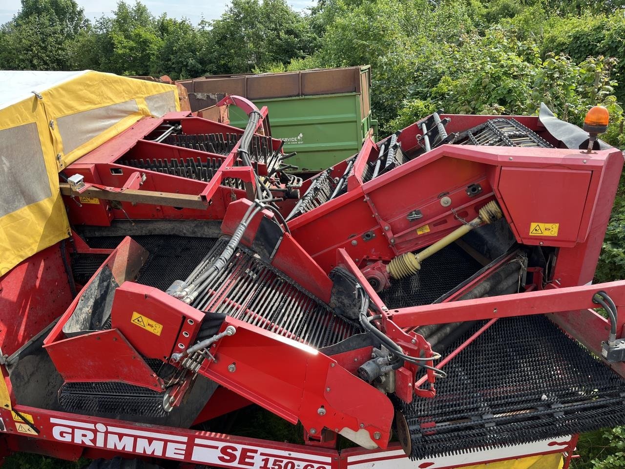 Kartoffelvollernter Türe ait Grimme 150-60 UB XXL, Gebrauchtmaschine içinde Egtved (resim 7)