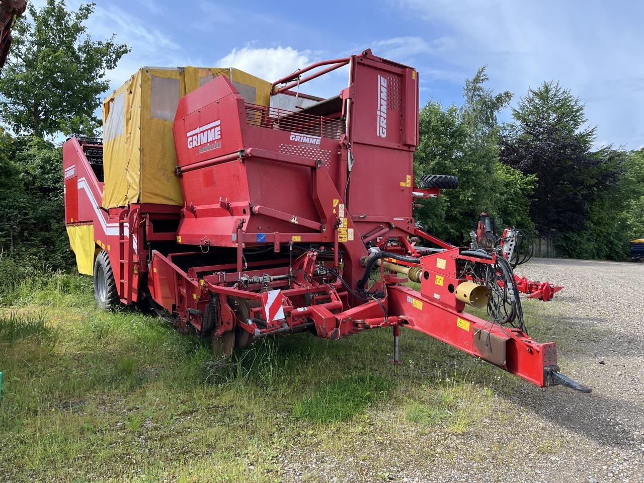 Kartoffelvollernter Türe ait Grimme 150-60 UB XXL, Gebrauchtmaschine içinde Egtved (resim 8)