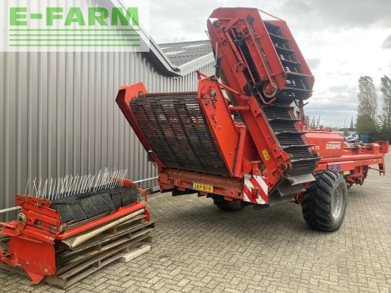 Kartoffelvollernter za tip Grimme dl 1700 wagenrooier, Gebrauchtmaschine u gg VEGHEL (Slika 9)