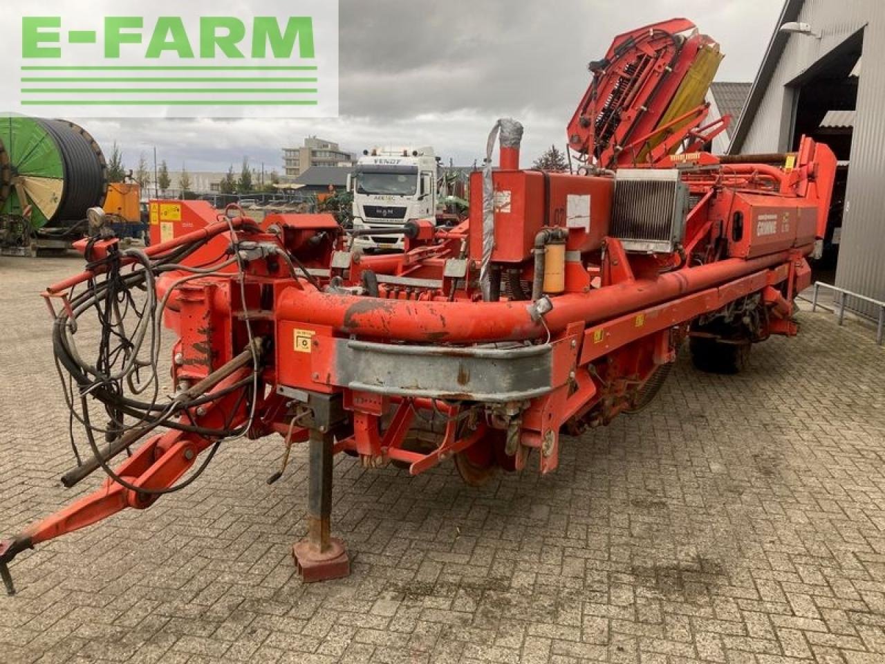 Kartoffelvollernter typu Grimme dl 1700 wagenrooier, Gebrauchtmaschine w gg VEGHEL (Zdjęcie 25)