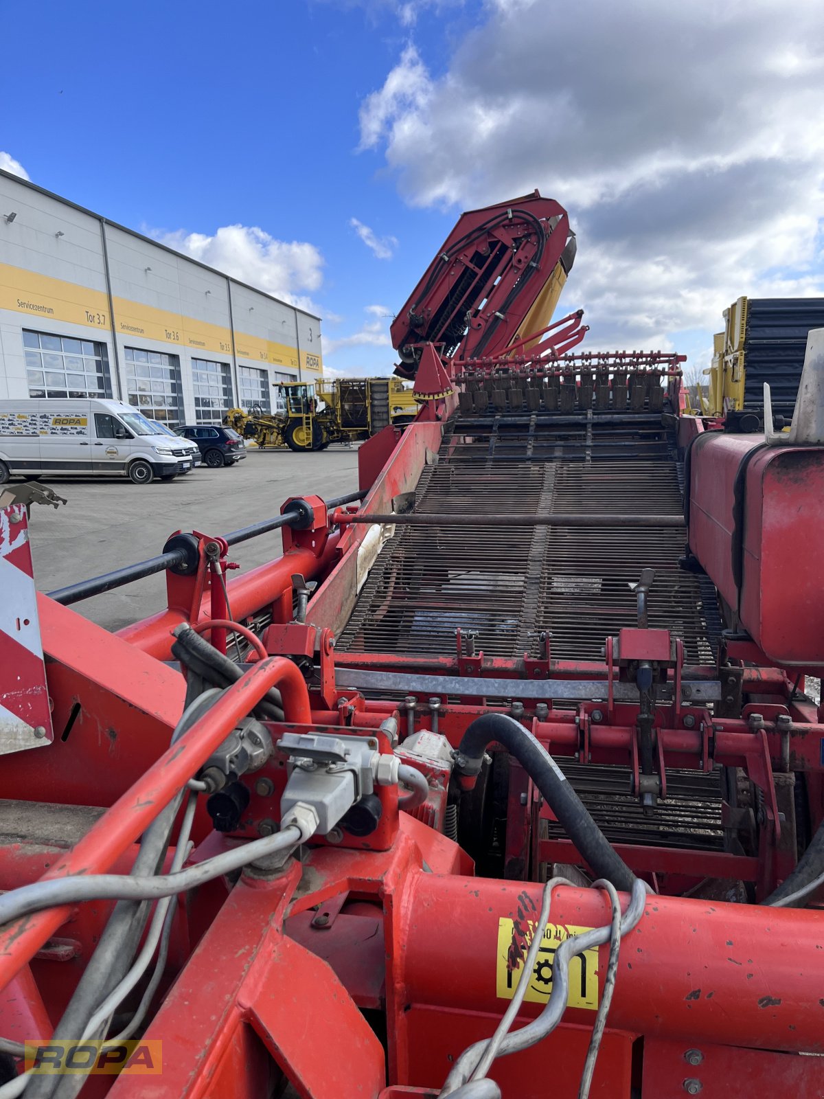 Kartoffelvollernter des Typs Grimme DL 1700, Gebrauchtmaschine in Herrngiersdorf (Bild 8)