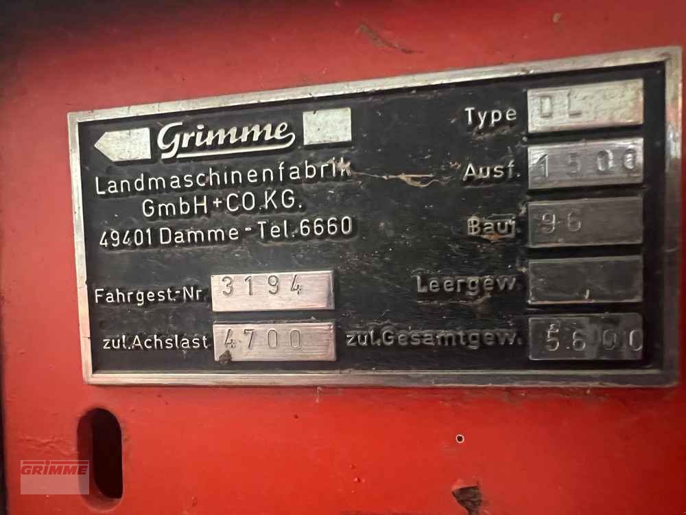 Kartoffelvollernter typu Grimme DL1500, Gebrauchtmaschine v Co.Dublin (Obrázek 6)