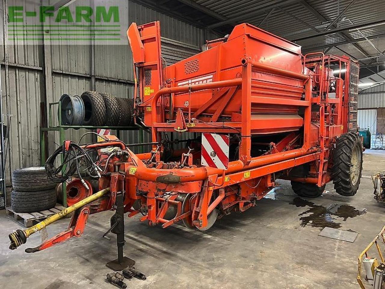 Kartoffelvollernter van het type Grimme dr 1500 aardappelrooier, Gebrauchtmaschine in ag BROEKLAND (Foto 1)