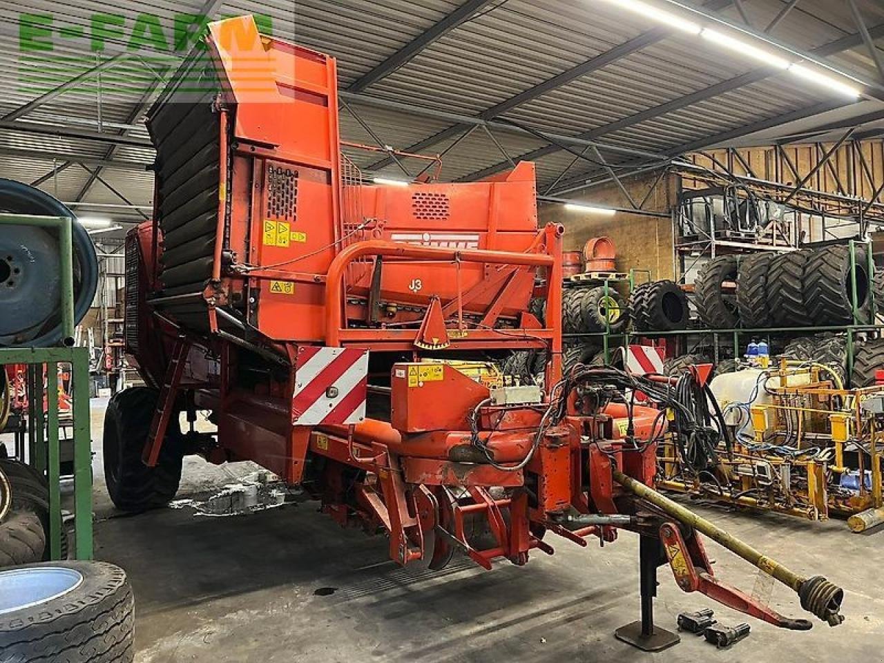 Kartoffelvollernter van het type Grimme dr 1500 aardappelrooier, Gebrauchtmaschine in ag BROEKLAND (Foto 2)