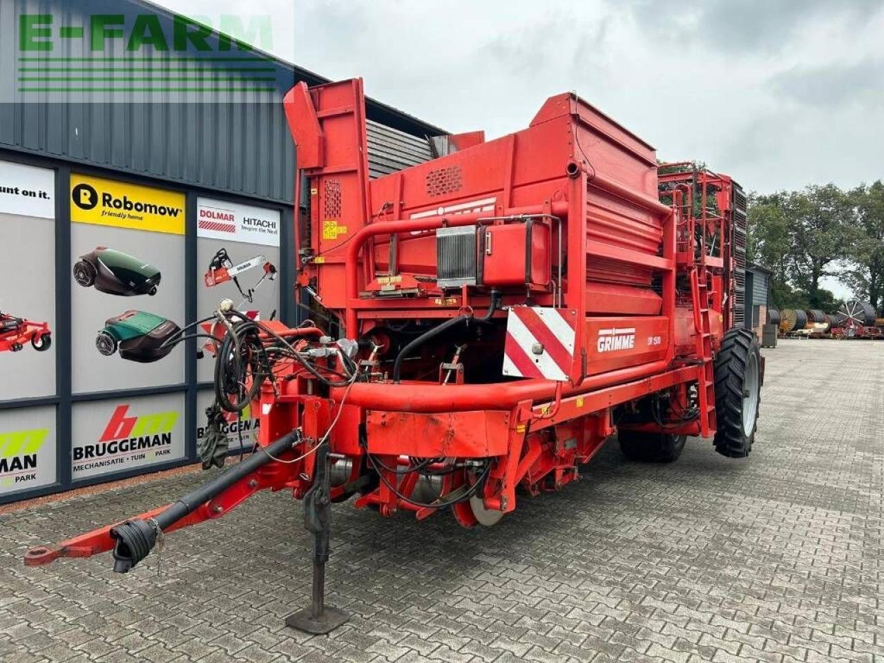 Kartoffelvollernter del tipo Grimme dr 1500 rooier, Gebrauchtmaschine In ag BROEKLAND (Immagine 1)