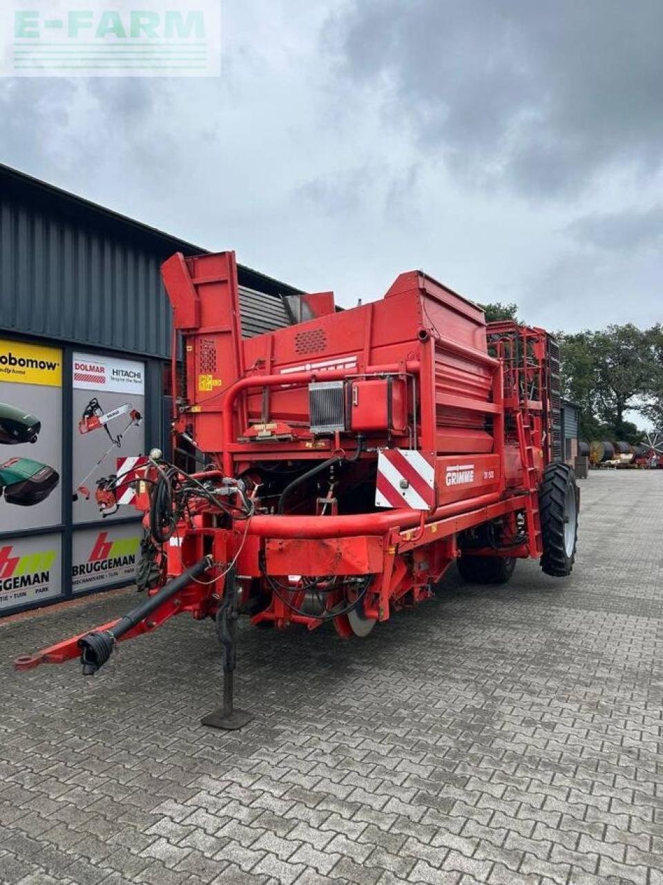 Kartoffelvollernter del tipo Grimme dr 1500 rooier, Gebrauchtmaschine In ag BROEKLAND (Immagine 2)