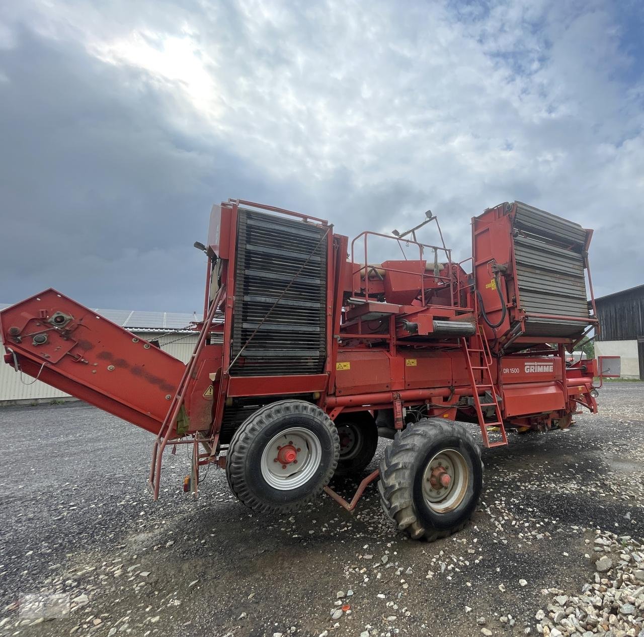 Kartoffelvollernter des Typs Grimme DR 1500, Gebrauchtmaschine in Pragsdorf (Bild 5)