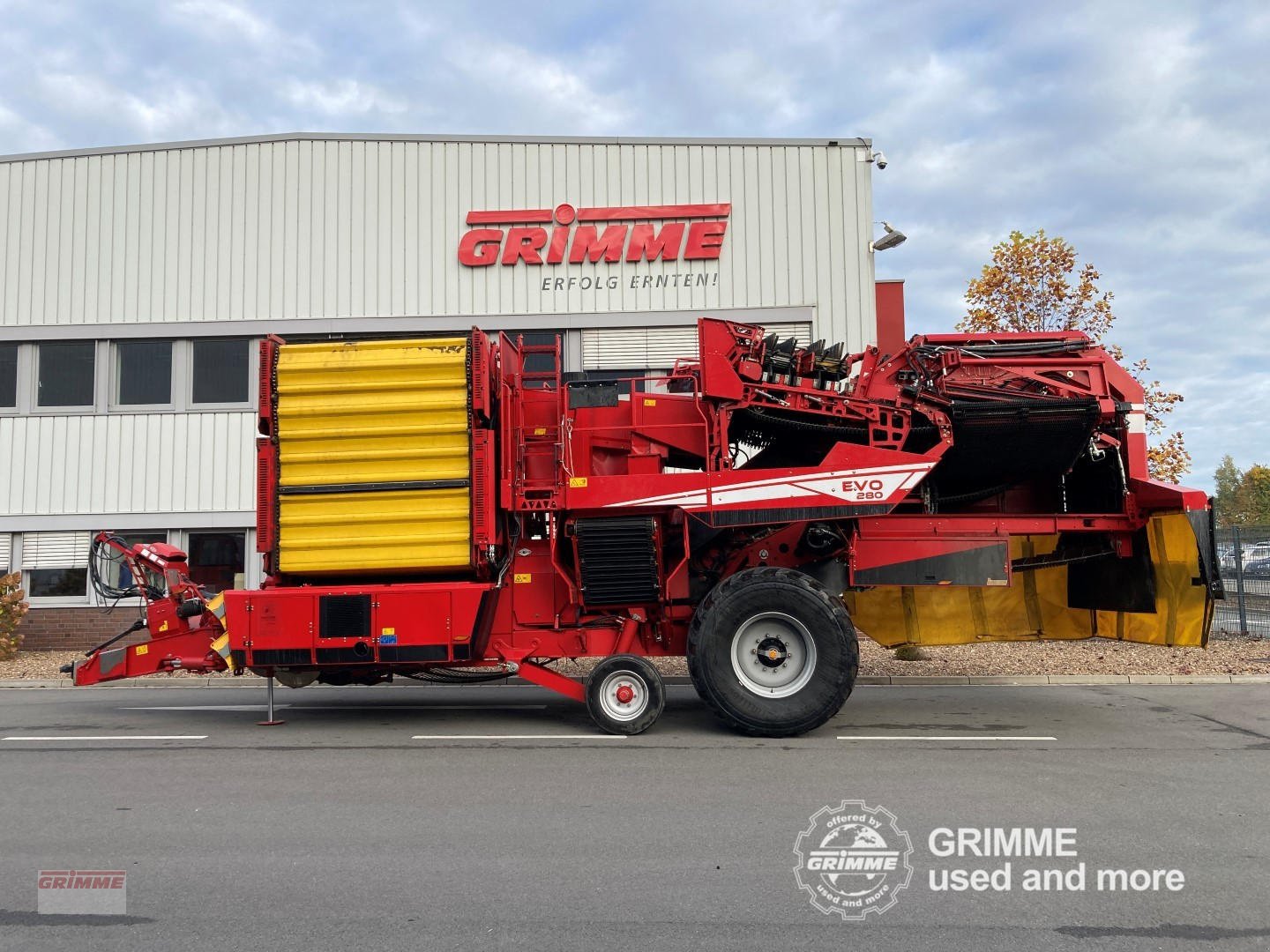 Kartoffelvollernter Türe ait Grimme EVO 280 ClodSep, Gebrauchtmaschine içinde Damme (resim 1)