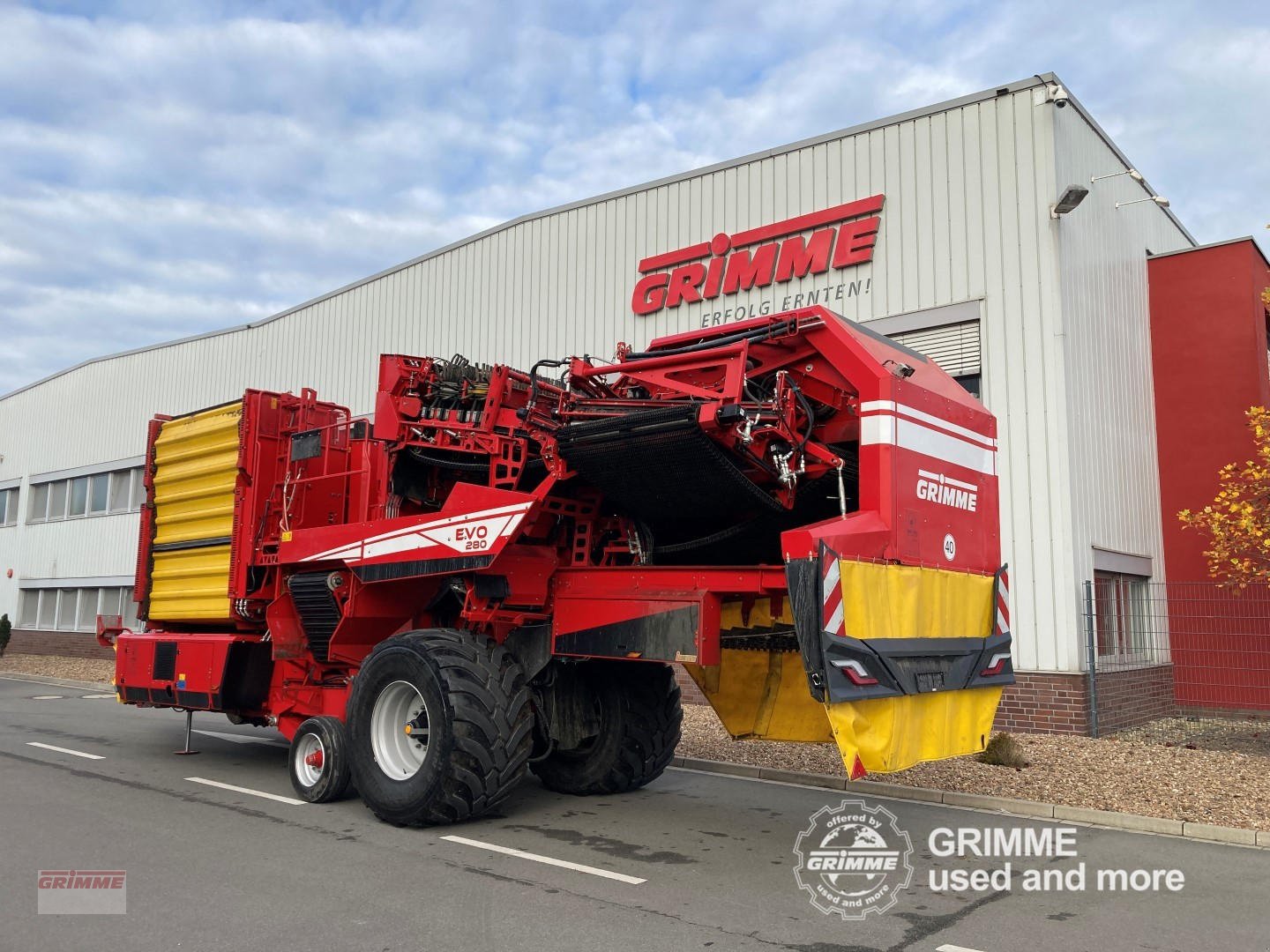 Kartoffelvollernter des Typs Grimme EVO 280 ClodSep, Gebrauchtmaschine in Damme (Bild 4)