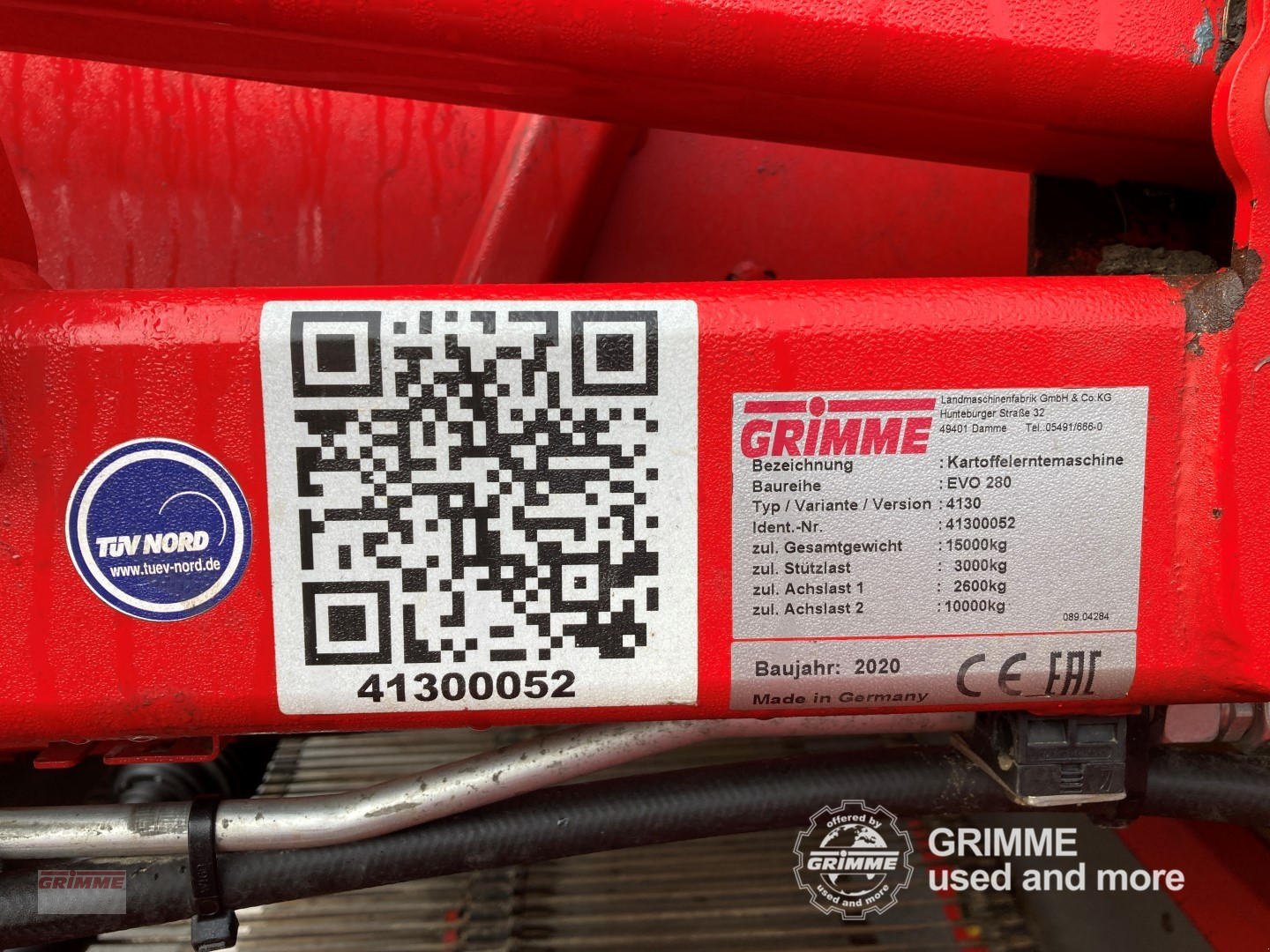 Kartoffelvollernter tip Grimme EVO 280 ClodSep, Gebrauchtmaschine in Damme (Poză 29)