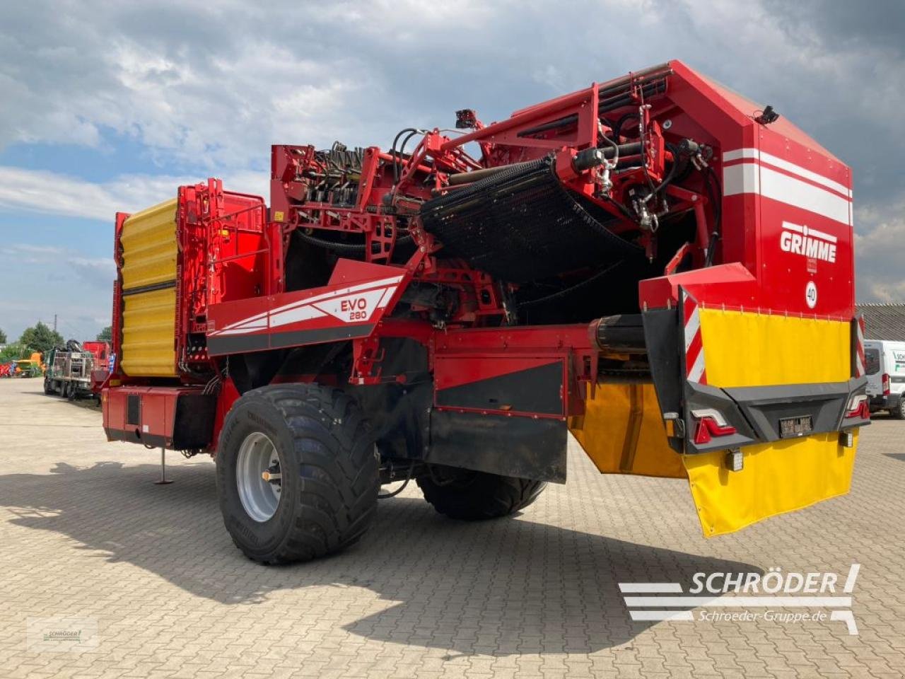 Kartoffelvollernter типа Grimme EVO 280 CS, Gebrauchtmaschine в Twistringen (Фотография 3)