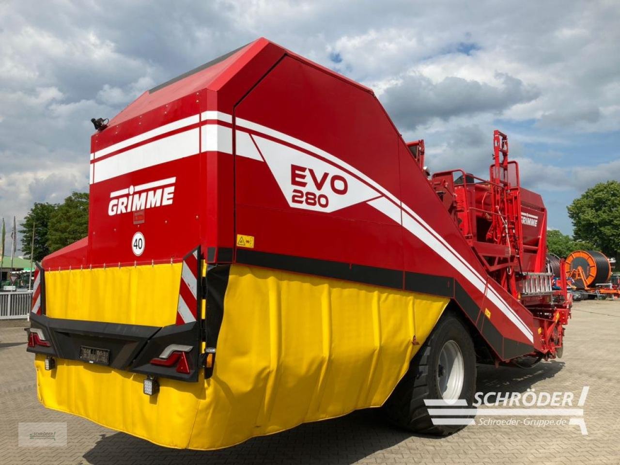 Kartoffelvollernter типа Grimme EVO 280 CS, Gebrauchtmaschine в Twistringen (Фотография 5)