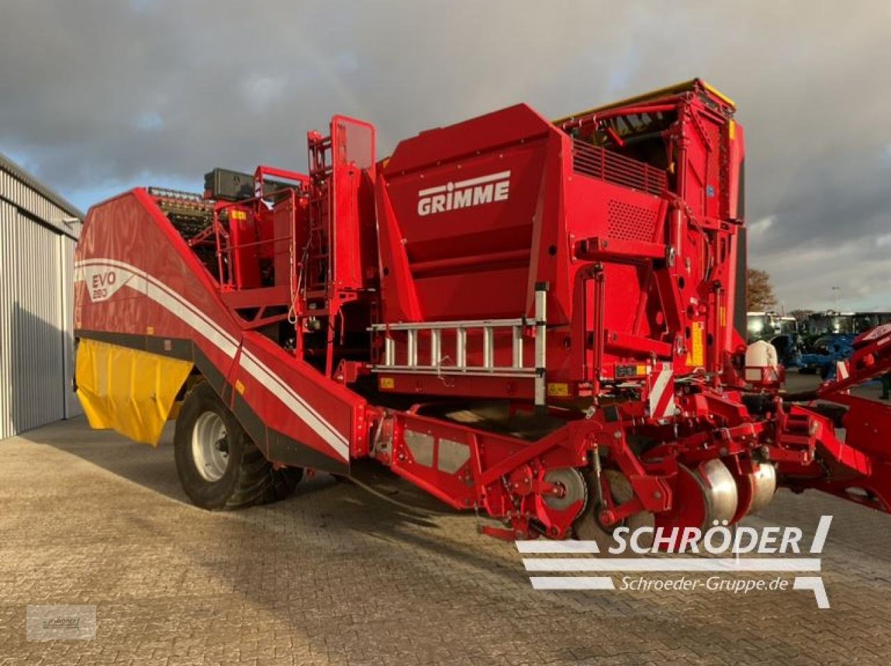 Kartoffelvollernter Türe ait Grimme EVO 280 EASYSEP, Gebrauchtmaschine içinde Holdorf (resim 3)