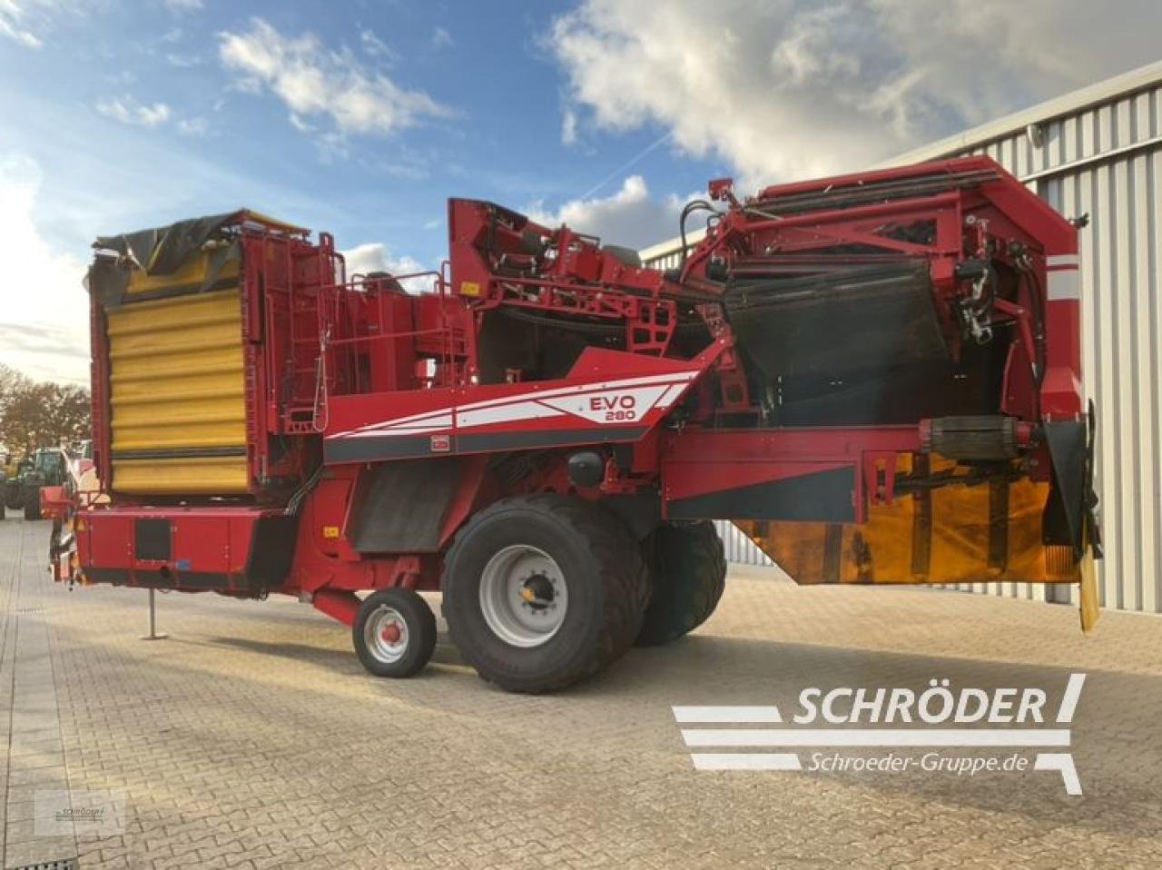 Kartoffelvollernter Türe ait Grimme EVO 280 EASYSEP, Gebrauchtmaschine içinde Holdorf (resim 8)